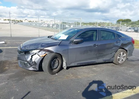 2019 Honda Civic Lx z USA, uszkodzony, nr VIN 19XFC2F63KE041841